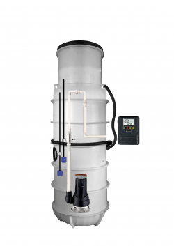 Verpompen naar zwaartekrachtriool