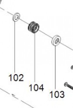 Grundfos reserveonderdeel Mechanische afdichting Scala1 - 99742574