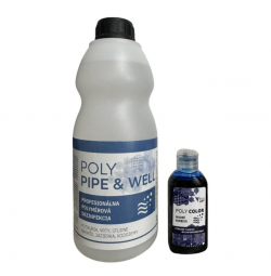 Desinfectie van putten en waterleidingen 1 liter + kleurstof