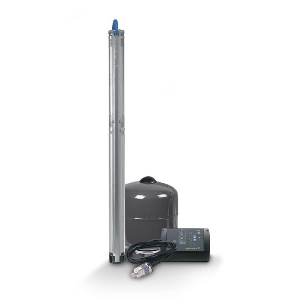 Constante druk pakket Grundfos SQE2-115 80m kabel / CU302 - 93218720